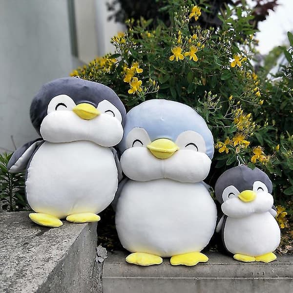Pingvin Plyschleksak Söt docka flicka barn prinsessa sovkudde flicka Chao Meng docka mjuk docka