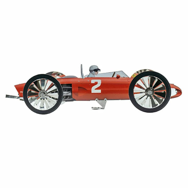Windmill Garden Pinwheel Car Racer Wind Metal Party Festival Orn white one-size