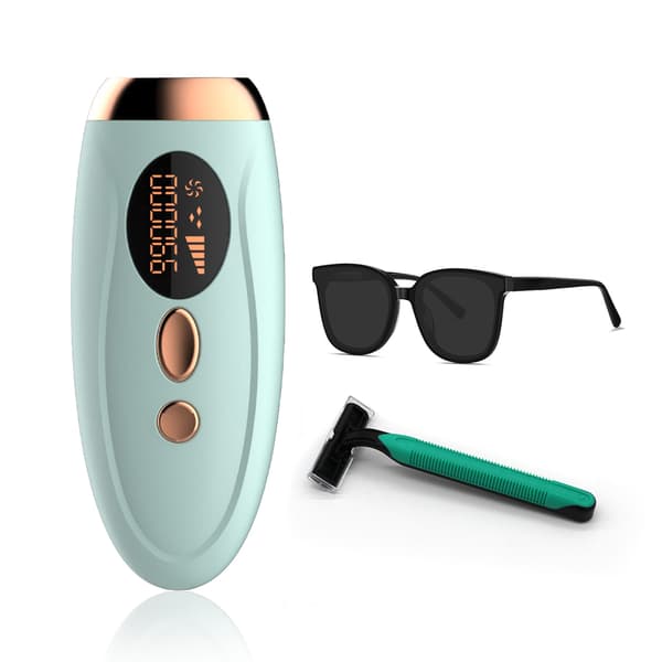 EU Plugg Epilator Hårfjerner Manuell automatisk fjerning Cyan