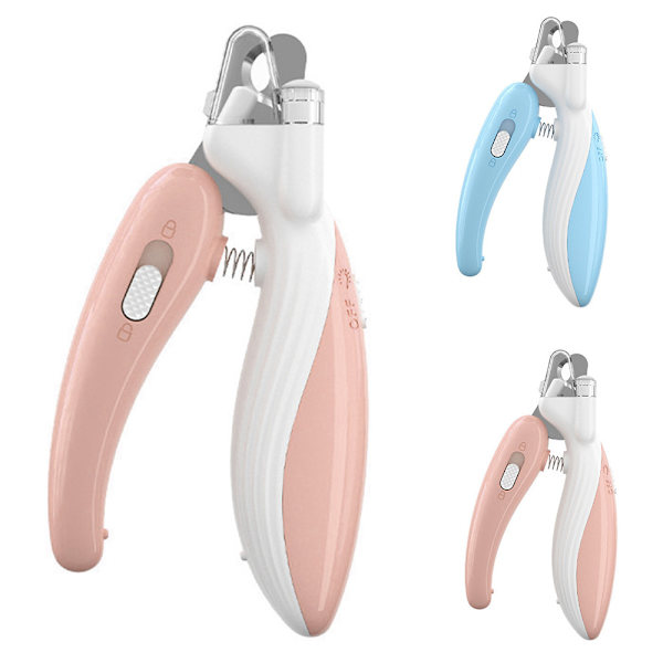 Söta Nagelklippare för husdjur Trimmers Tåklo Nagelsaxar Pink