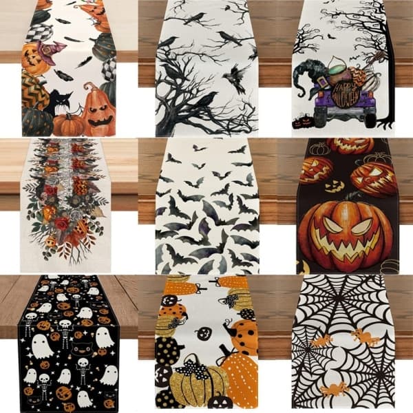 Halloween Dug Bordløber STYLE 9 STYLE 9