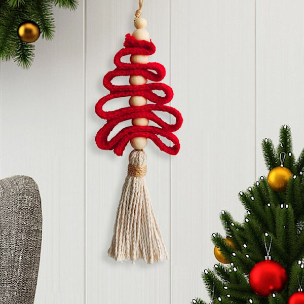 Stickad julgranskula jul