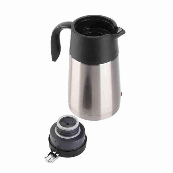 12V 1300ml rustfritt stål bil lastebil reise elektrisk vannkoker oppvarmet vannkopp