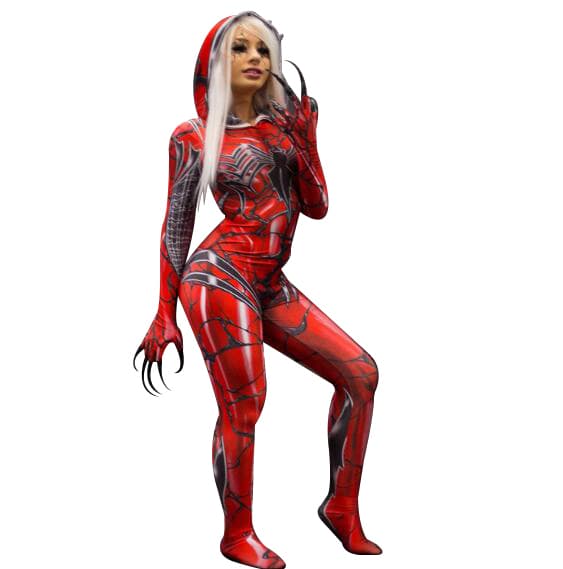 exig kropp för kvinnor Halloween Cosplay kostym S