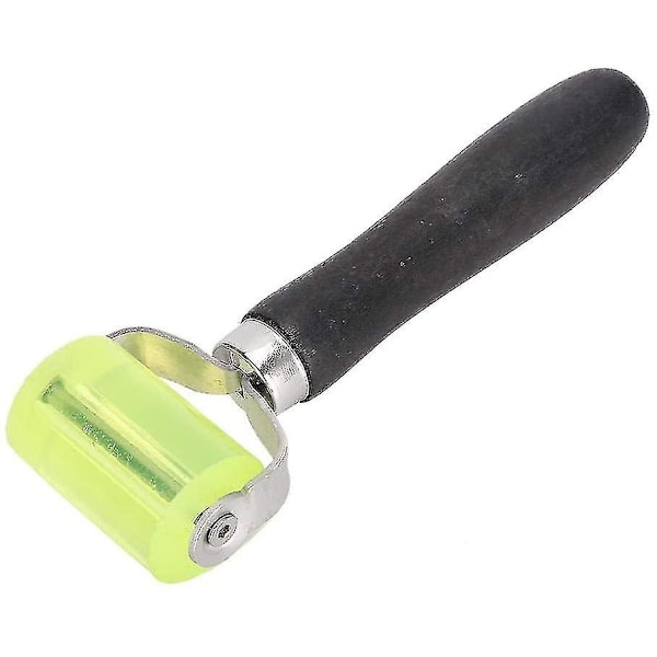 Läder Edge Roller Gör det själv Handgjorda utskrifter Silikonhjul Läderbearbetningstillbehör 50 mm Läder