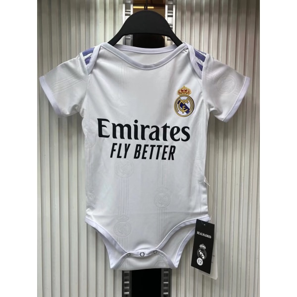 Baby Argentina Kolo baby BB Boilersuit Real Madrid Home 6-12months