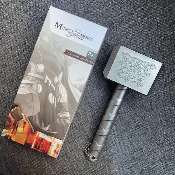 Luova Thorin vasara -olutpullonavaaja, henkilökohtainen vasara-olutpullonavaaja