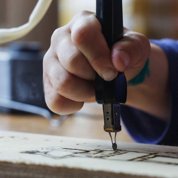 Pyrografi Pen Spids Træbrændemaskine Spids Metal Varmetråd Spids Udskiftning