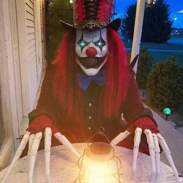 Ledade fingerförlängningar Halloween Gear 3D Flexibel rekvisita White right hand