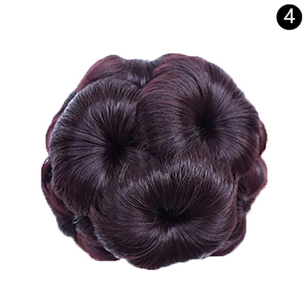 Synthesis Claw Clip Chignon Extension Clip Hårstycke lockigt hår 2