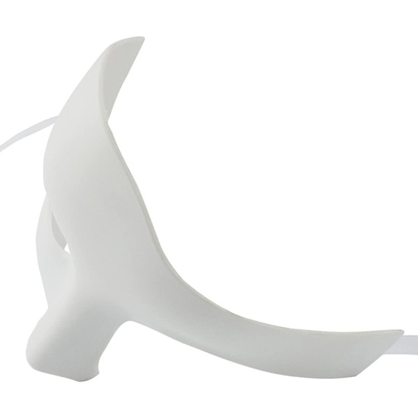 Mask för män Halloween Phantom of the Opera Masquerade Mask White
