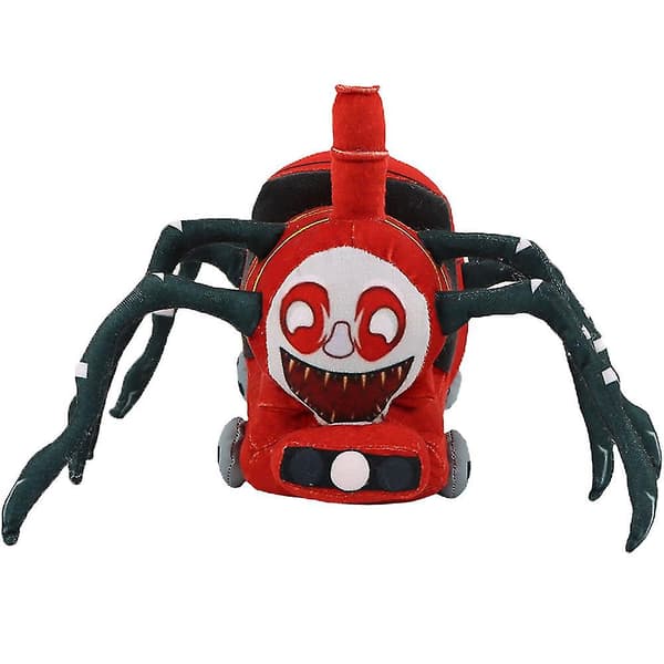 Choo Choo Charles Plyschleksak Spider Train Stoppad docka Barnpresenter Heminredning
