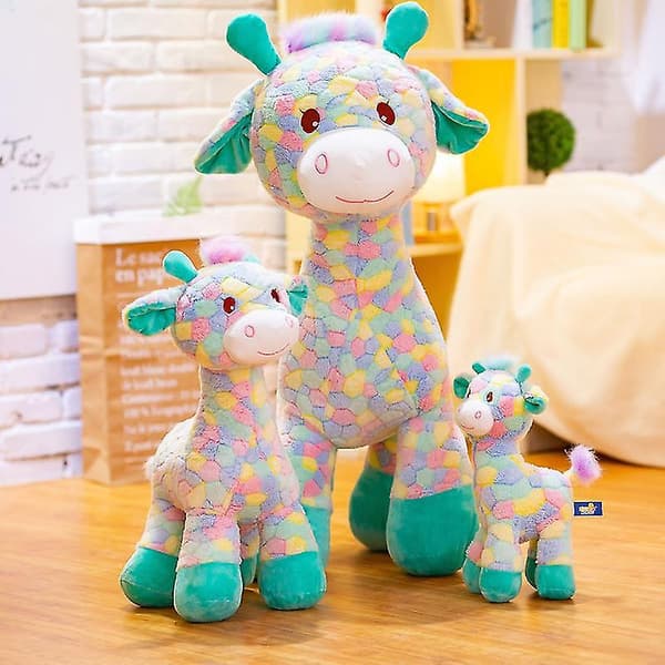 Giraffe plyschleksaker Sika Deer Dolls Barn Julklappar A35Cm (0,2Kg)