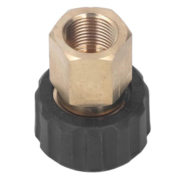 Højtryksrenser Adapter Pistol Slangeforbindelse 5000PSI Reservedele Tilbehør Hun G3/8 til Hun M22 15mm