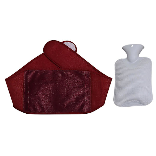 1 set varmvattenpåse med plysch cover Smärtlindring PP