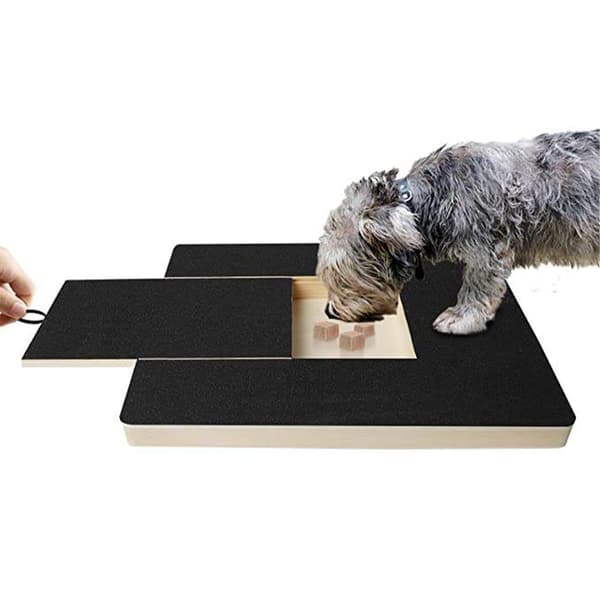 Dog Scratch Pad for negler, Dobbeltsidig Scratch Board for Dog Su BLACKA Single claw