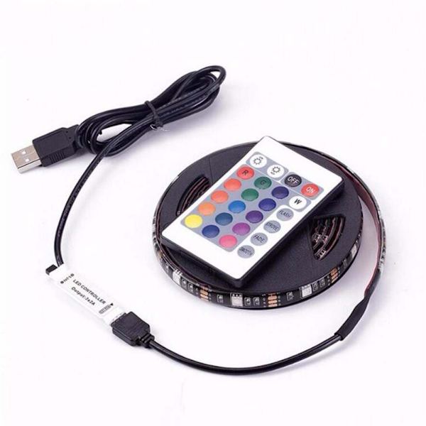 LED Lysstribe 5050RGB Farverig 5m