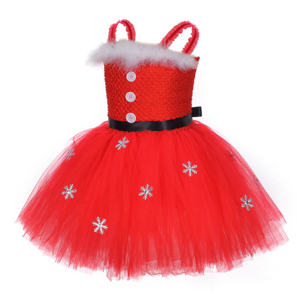 Tomtekostym för barn Julklänning Outfits&Scarf Tomteluvor Present M