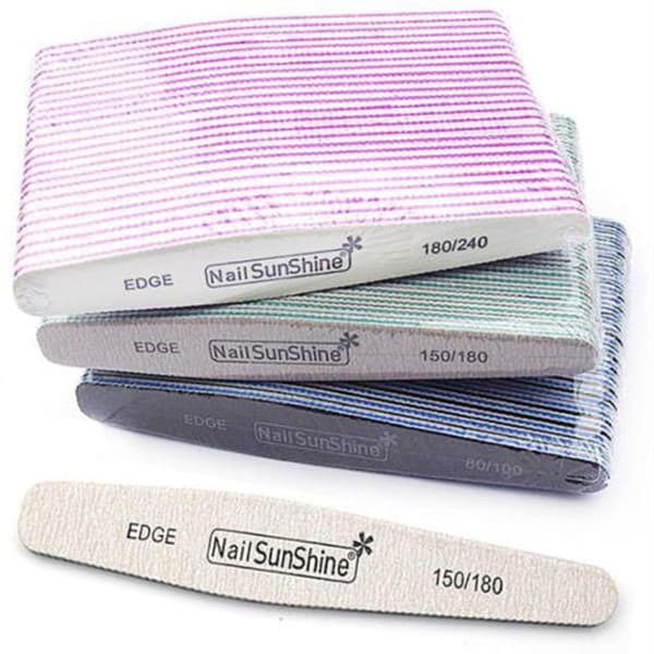 Nagelfilslipning Buffer Manikyr 5PCS-240-240