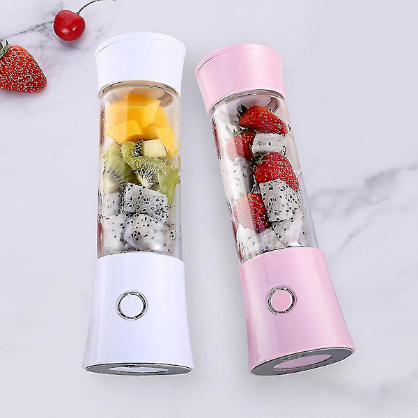 480ml Bärbar elektrisk blender USB Uppladdningsbar Juicer Cup Smoothies Mixer Fruktpressmaskin - Aespa