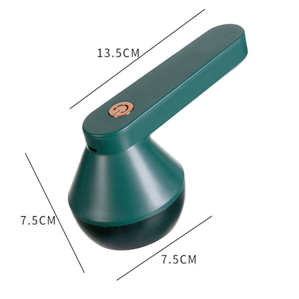 Elektrisk fnugfjerner Tøjrensestof USB Genopladelig green