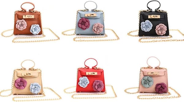Børnetaske og håndtasker til små piger Cross Body Bag til småbørn NO:10