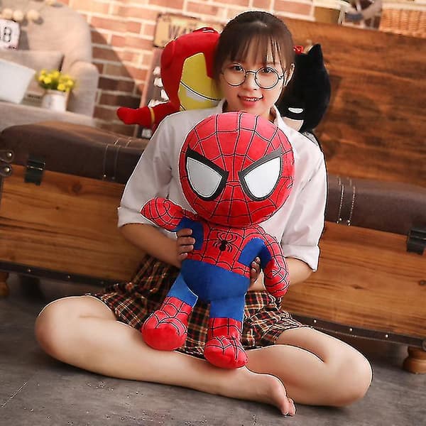 25 cm Marvel Avengers plyslegetøj Batman udstoppede dukker Spider Man