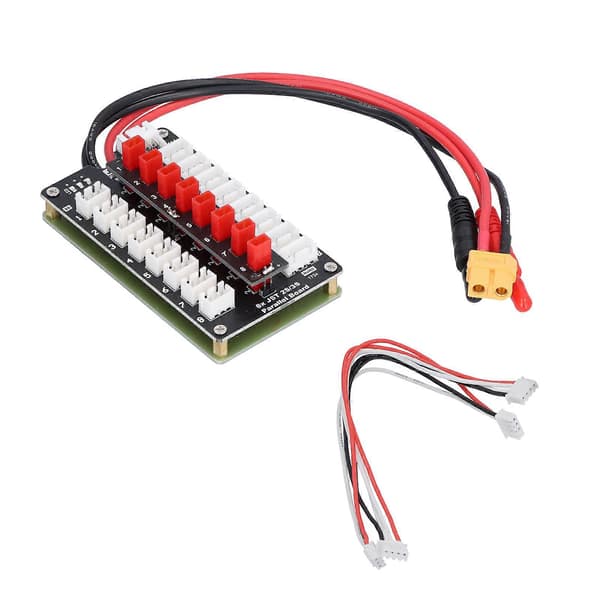 LiPo ladebrett JST-plugg XH 2S/3S litiumbatteri parallellbrett for vanlig IMAX B6 B6AC lader