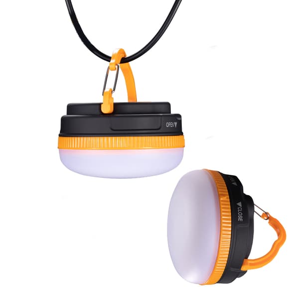 LED Camping Lantern 5 lysmoduser Batteridrevet bærbar Blue