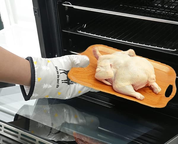 Ovnhandsker 1 par ovnhandsker Anti-varme tykke handsker til ovn Cot