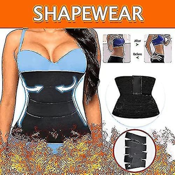 Tflycq Invisible Wrap Waist trainer Teip Snatch Me Up Bandasje Kvinner Slanking Belte for mage Badstu Trimmer Belte Brown 6M