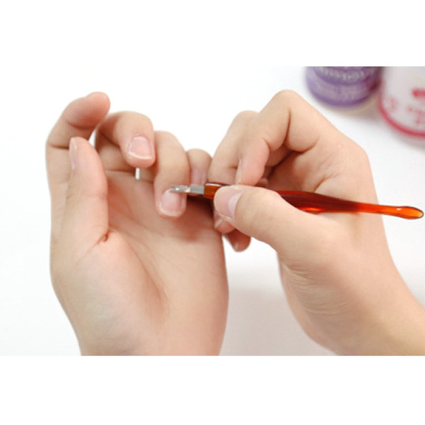 Dead Skin Remover Nail Art Fork Cuticle Remover Nipper Pusher