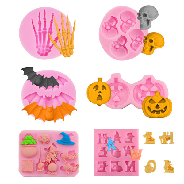 Halloween Mould, 6,5*5,8*1cm Rosa