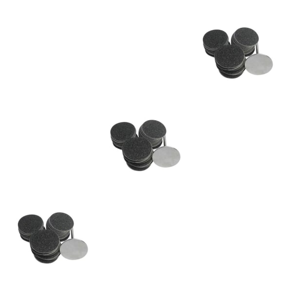 1/2/3/5 Erstatningspuder til elektrisk fodfil Effektiv og 25mm 240Grit 50 pcs 3PCS