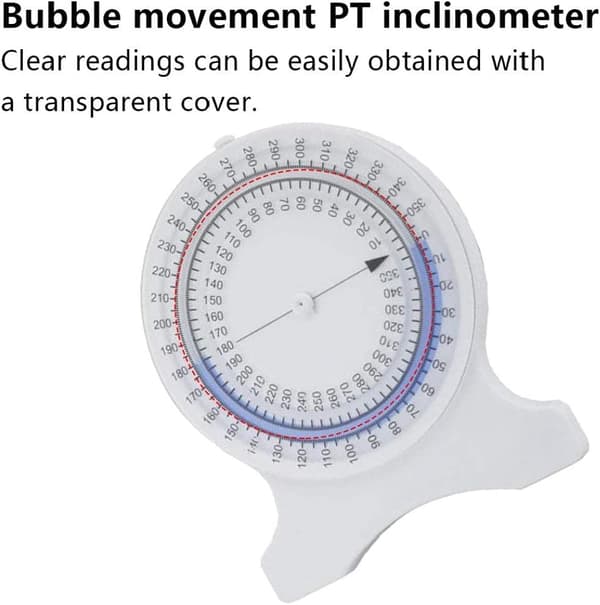 Bobleinklinometer Digital Flex Fingertupp Fysisk Fysioterapi