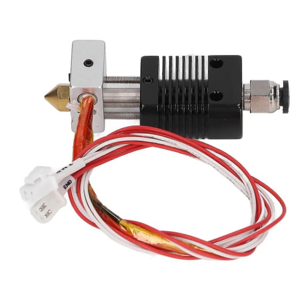 3D Printer Ekstruder Hotend DC24V 40W Varmerør 0,4 mm Messingdyse Varme Aluminiumblok Printer Hotend Sæt til ET4