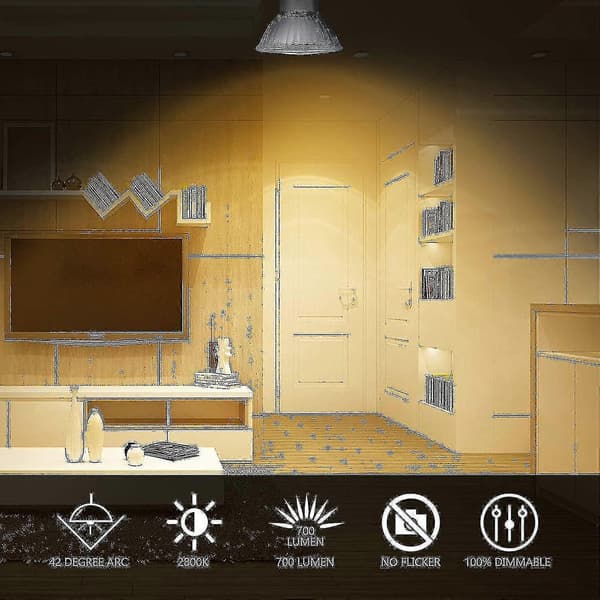 5 stk. Gu10 35w Halogen Spotpære Dimbar, Halogen Reflektorlamper
