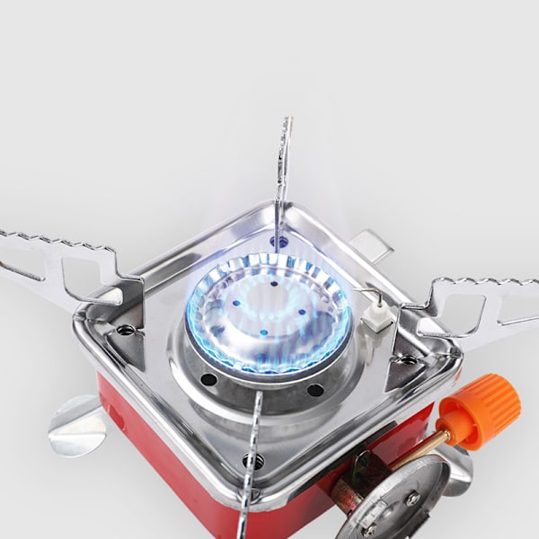 Mini-grill utendørs portabel sammenleggbar liten firkantet komfyr Camping Gasskomfyr Sikker og holdbar Small Square Furnace