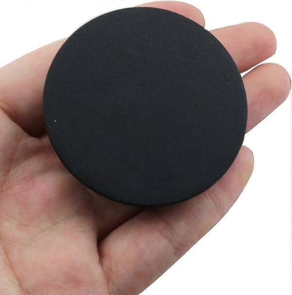 10st Svarta Hålpluggar 50mm/2\" Plast Rund Infälld Typ Snäpplåsande Hål Rör Blindlock/yy