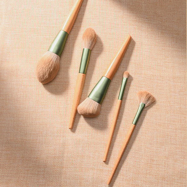 10 st professionella sminkborstar Set Foundation sminkborstar not bag