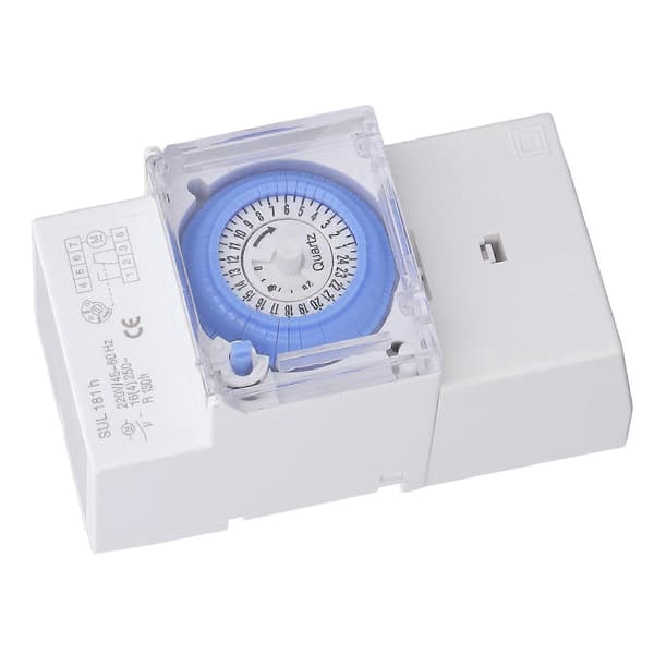 24-timers mekanisk timer vanntett programmerbar 24-timers tidsbryter for utendørs AC230V