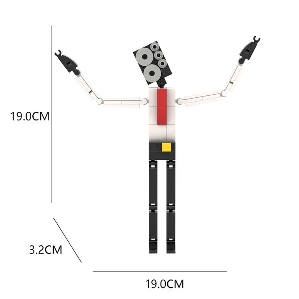 Skibidi Toilet Man vs Monitor Building Blocks The o Man och Ca 1