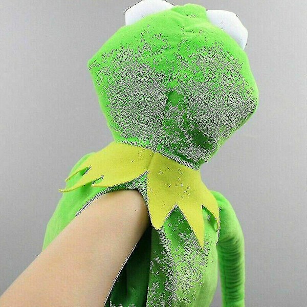 70cm Kermit The Frog Hånddukke Helkroppsmuppet Sesamgate