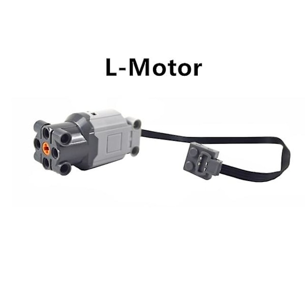 Motor flerfunktionsbyggklossar som är kompatibla med alla märken L-motor