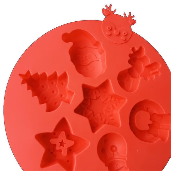 Silikone rund form jul Halloween dekoration
