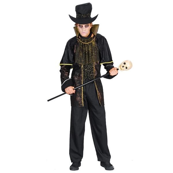 Blodtörstig Dracula Maskeraddräkt Halloween black one size