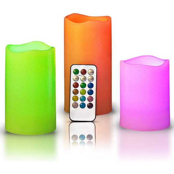 Julklapp festivalpresent， Flameless belysning LED-ljus