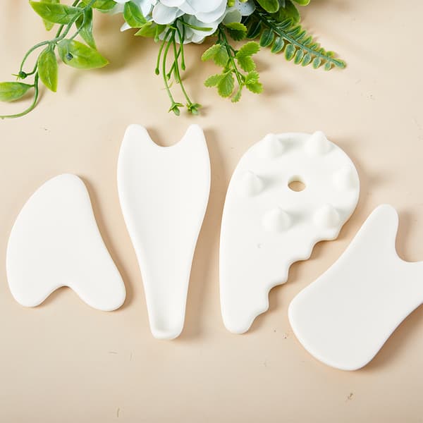 Beauty Tools Keramisk Skrape Ansiktsmassasje Skrapeplate Gu 01