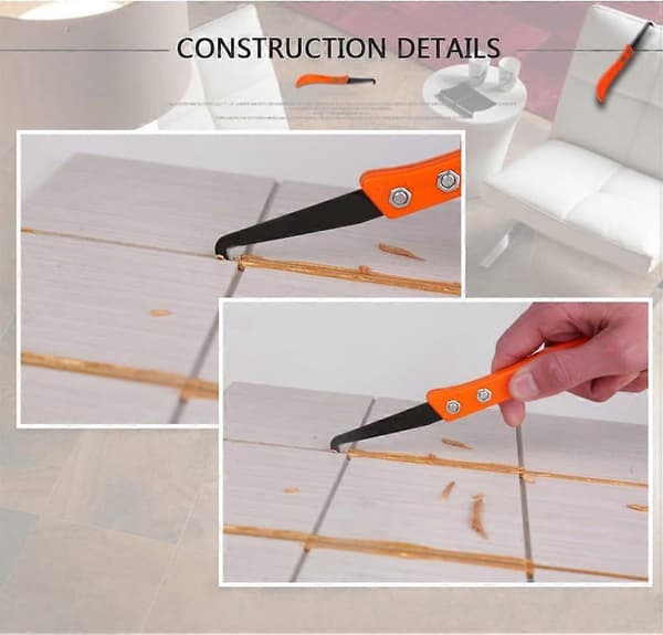 2 stk. fugerensekniv + 8 udskiftelige blade - Renovering