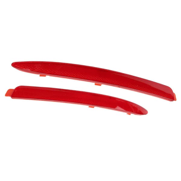 2 stk. bakre støtfangerreflektor venstre høyre 1Z0945105A erstatning for OCTAVIA 1z Facelift 2009–2012